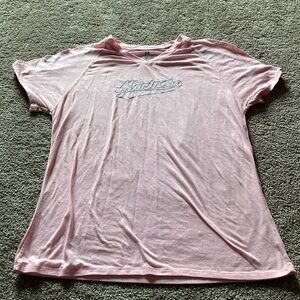 Under Armour Pink US Marines Graphic Tee Short Sleeve Athletic Casual SIZE S